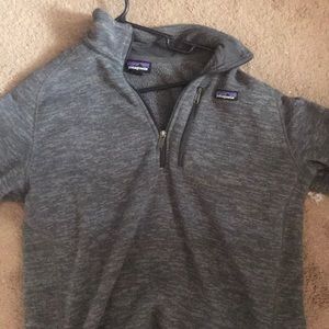 !MENS LARGE PATAGONIA FLEECE PULLOVER!